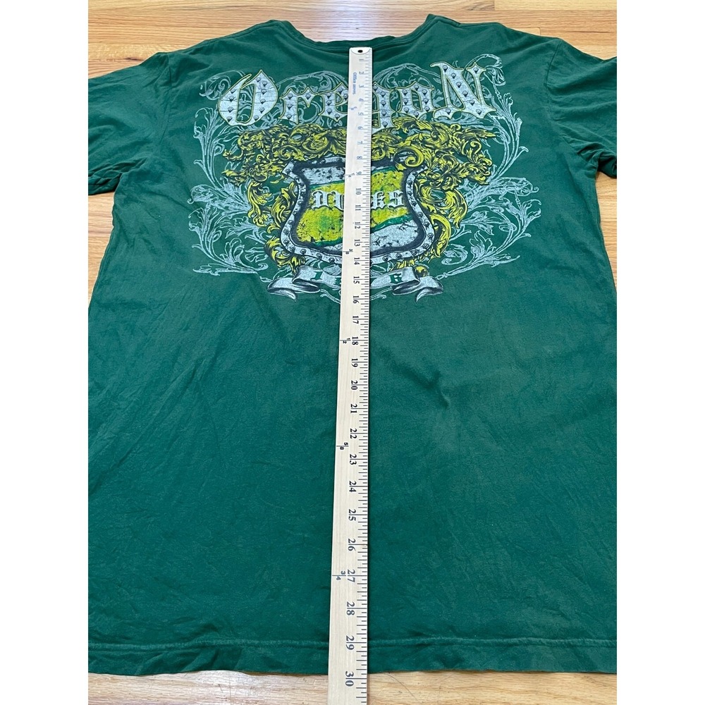 Men's T-Shirt Green 1876 University of Oregon Ducks Football Team Logo 2xl - Picture 5 of 7